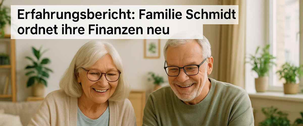 Erfahrungsbericht: Wie Familie Schmidt mit 67 ihre Finanzen neu ordnete