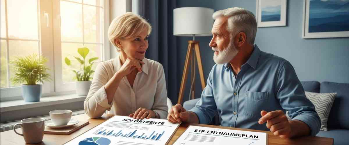 Sofortrente vs. ETF-Entnahmeplan: Der ultimative Vergleich für Ihre Altersvorsorge