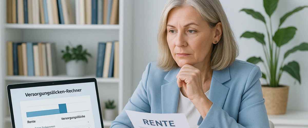 Versorgungslücke im Ruhestand: Wie Sie Ihren finanziellen Bedarf richtig berechnen